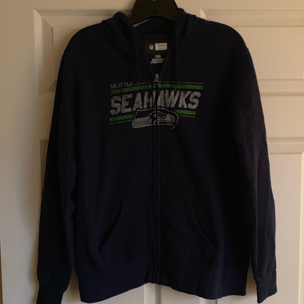 Seahawks zip up hoodie